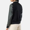 Style Spectrum Leather Bomber Jacket for women