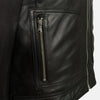 Surge Women Hooded Leather Jacket