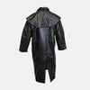 Twilight Envoy Black Leather Duster Coat Men