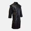 Twilight Envoy Black Leather Duster Coat Men