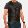 Unchained Leather Biker Vest | Men's Leather Vest