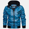 Untamed Removable Hooded Leather Jacket