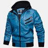 Untamed Removable Hooded Leather Jacket