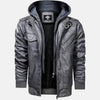 Untamed Removable Hooded Leather Jacket