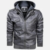 Untamed Removable Hooded Leather Jacket