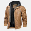 Untamed Removable Hooded Leather Jacket