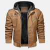 Untamed Removable Hooded Leather Jacket