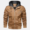 Untamed Removable Hooded Leather Jacket