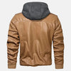 Untamed Removable Hooded Leather Jacket