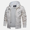 Untamed Removable Hooded Leather Jacket