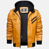 Untamed Removable Hooded Leather Jacket