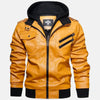 Untamed Removable Hooded Leather Jacket