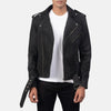 Unyielding Leather Biker Jacket | Men's Biker Jacket