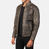 Vagabond Leather Motorcycle Jacket | Men's Motorcycle Jacket