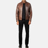 Vagabond Leather Motorcycle Jacket | Men's Motorcycle Jacket