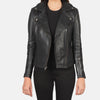 Vesper Womens Leather Motorcycle Jacket