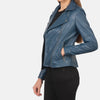 Vesper Womens Leather Motorcycle Jacket