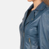 Vesper Womens Leather Motorcycle Jacket