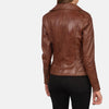 Vesper Womens Leather Motorcycle Jacket