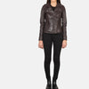 Vesper Womens Leather Motorcycle Jacket