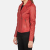 Vesper Womens Leather Motorcycle Jacket