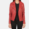 Vesper Womens Leather Motorcycle Jacket