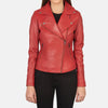 Vesper Womens Leather Motorcycle Jacket